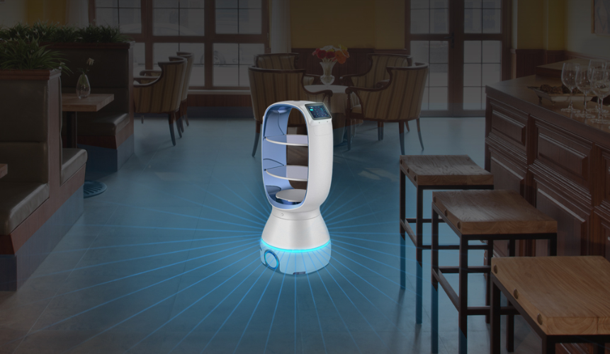 Keenon Robotics indoor delivery robot, source: Keenon Robotics