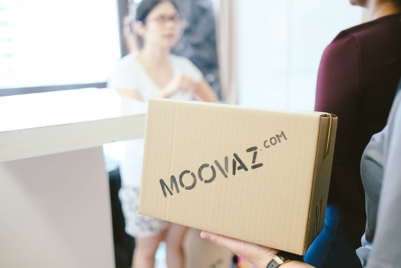 Moovaz at work. Picture courtesy of Moovaz.