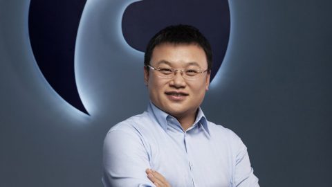 Photo of Guo Jinyi, chairman and CEO of Luckin Coffee. Photo from KrASIA’s archive.