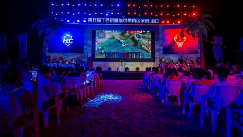 An Honor of Kings tournament in Haikou, Hainan, China, on June 3, 2018. Source: Tuchong.