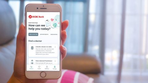 HealthPass by OCBC. Courtesy OCBC via Vulcan Post.
