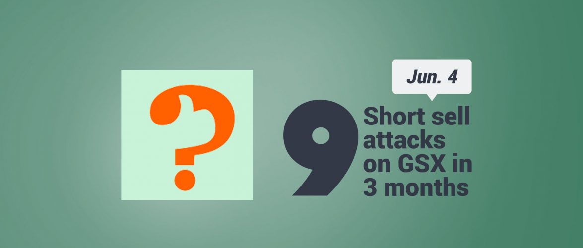 KEY STAT | Edtech GSX hit with nine short attacks in three months