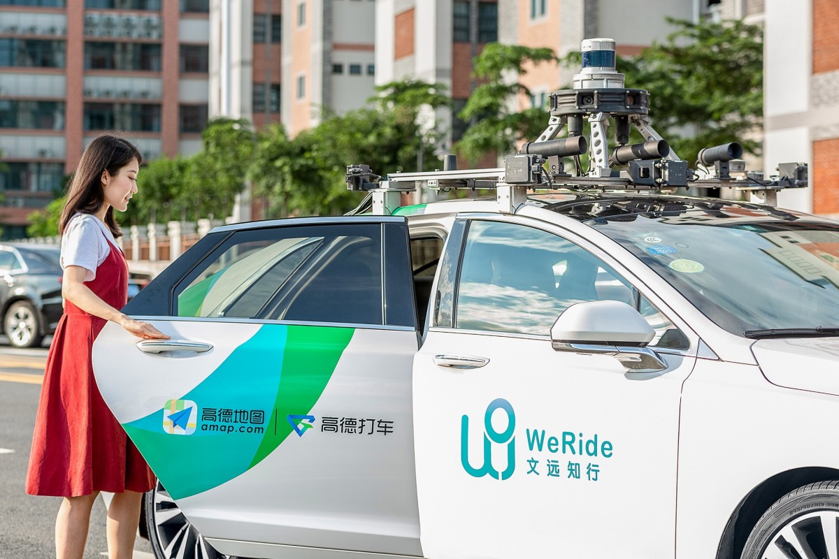 WeRide, Alibaba’s AutoNavi expand roll-out of robotaxis in Guangzhou’s ride-hailing services market