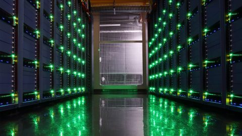 Alibaba Cloud datacenter server. Photo courtesy of Alibaba.