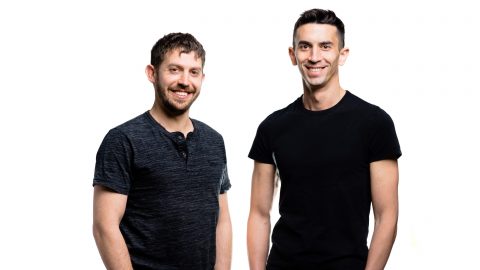 Curv founders Dan Yadlin (left) and Itay Malinger. Photo by Netanel Tobias. Courtesy of Curv via NoCamels.