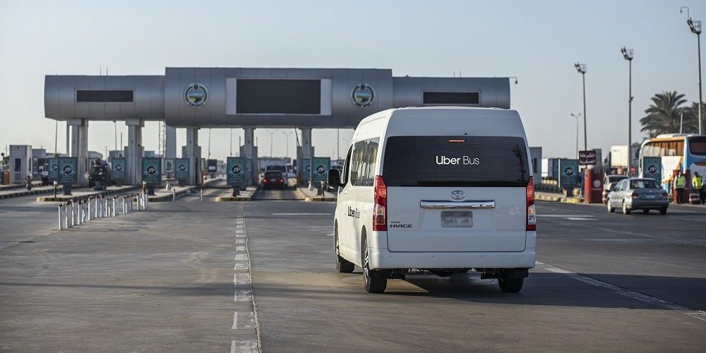 Uber Bus services are being rolled out across Egypt. Courtesy of Uber via MENAbytes.