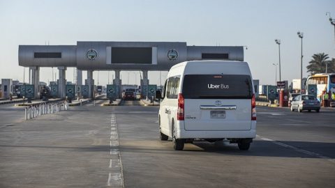 Uber Bus services are being rolled out across Egypt. Courtesy of Uber via MENAbytes.