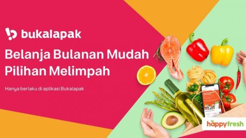 Bukalapak and HappyFresh partnership. Photo courtesy of Bukalapak. 