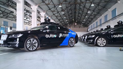 AutoX robotaxis. Photo provided to KrASIA