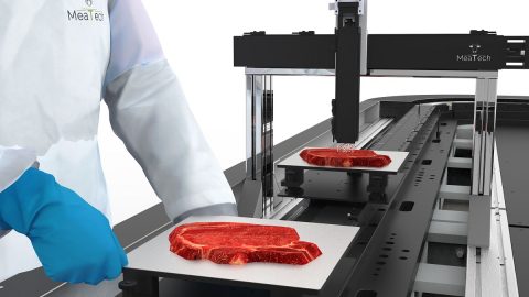 Render of MeaTech's 3D printer. Courtesy of MeaTech.