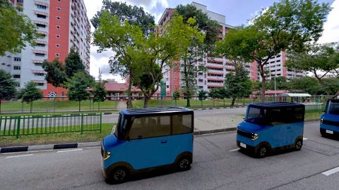 A render of QIQ Pod vehicles. Courtesy of QIQ Pods.