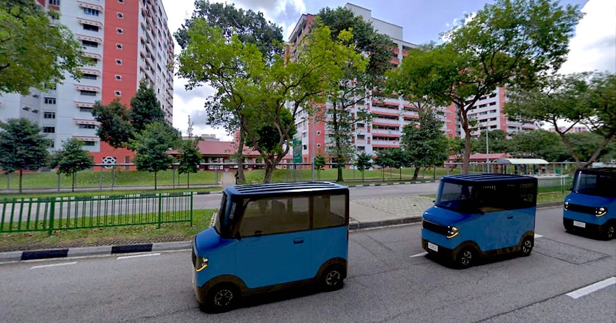 Singapore may see electric ‘microcars’ for rent by 2021
