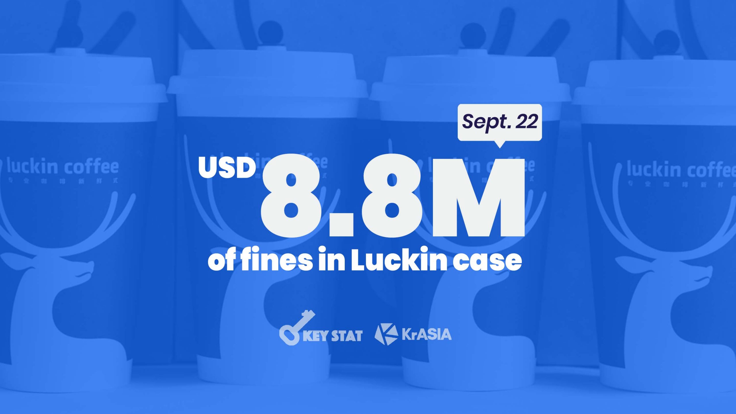 KEY STAT | Nasdaq-delisted coffee chain Luckin gets its first fine