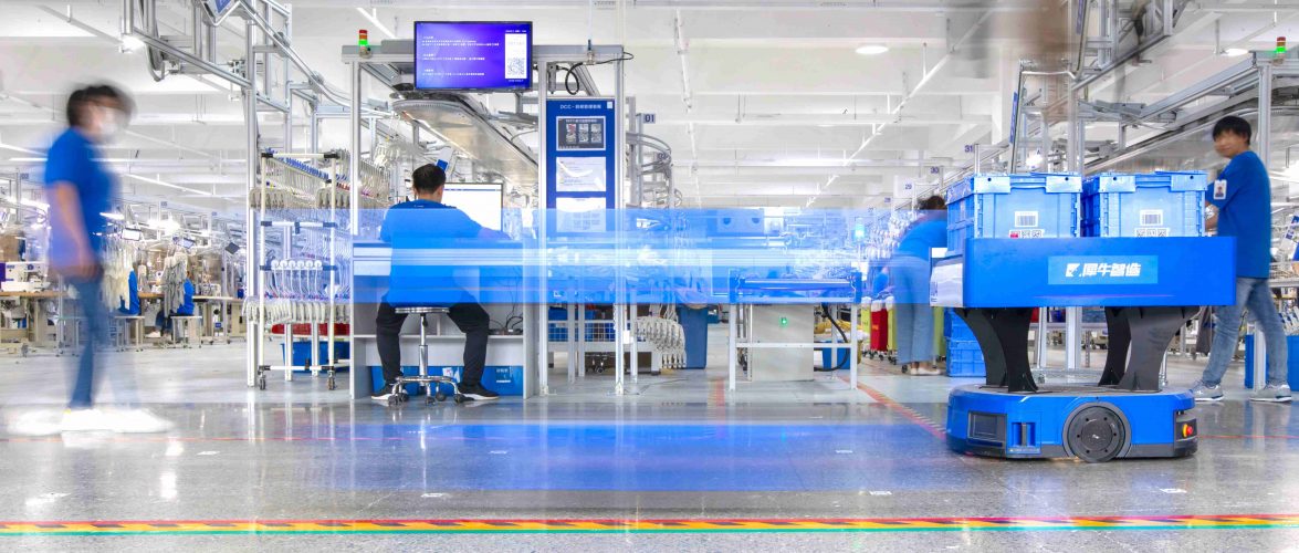 Alibaba's Xunxi factory. Photo provided by Alibaba