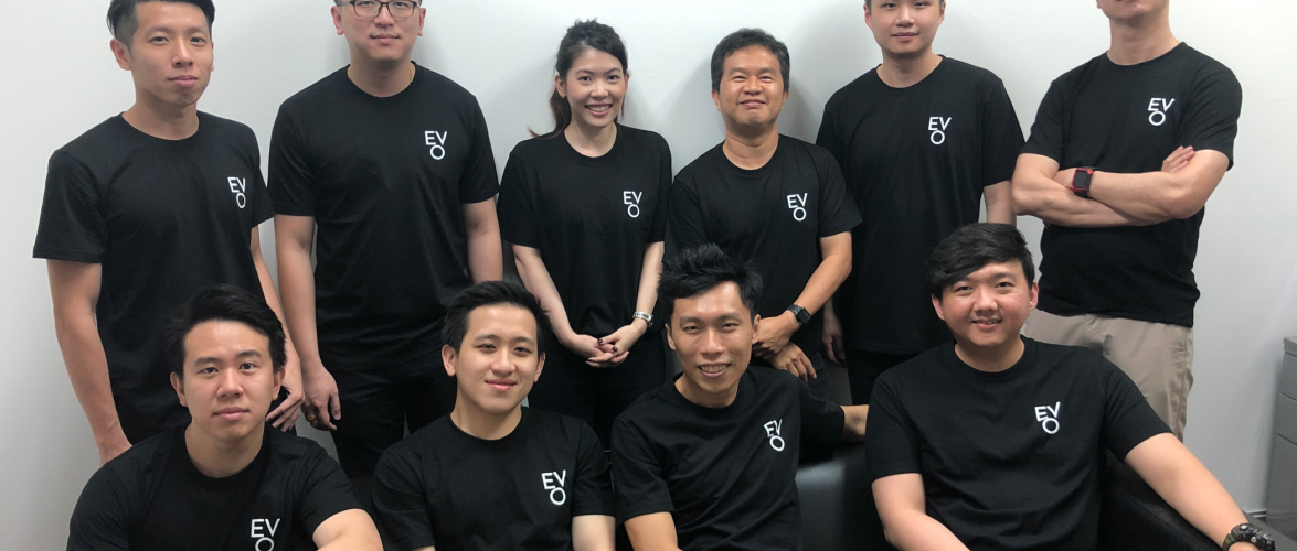Photo of Evo Commerce’s team in 2020, before the company refreshed its brand. Photo from KrASIA’s archive.