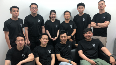 Photo of Evo Commerce’s team in 2020, before the company refreshed its brand. Photo from KrASIA’s archive.