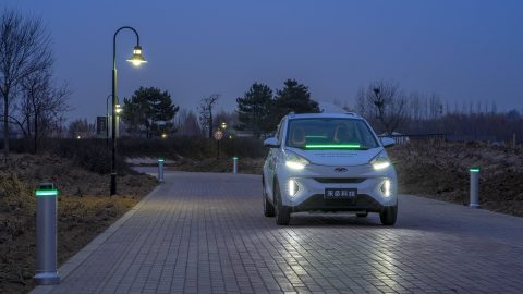 Holomatic's Autonomous Driving Vehicle