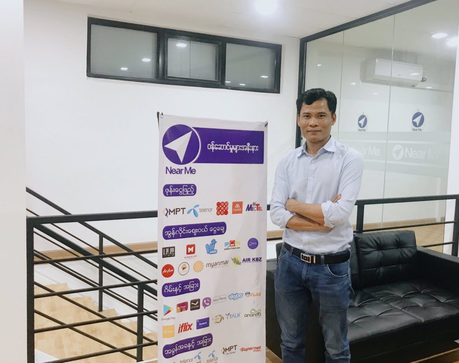 NearMe CEO Lynn Htaik Aung, who is also director of alternative payments at 2C2P. Courtesy of NearMe. 
