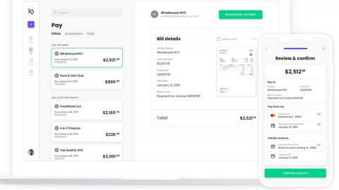 Melio offers digital payment solutions for small businesses in the US. Photo via Melio's website and NoCamels.