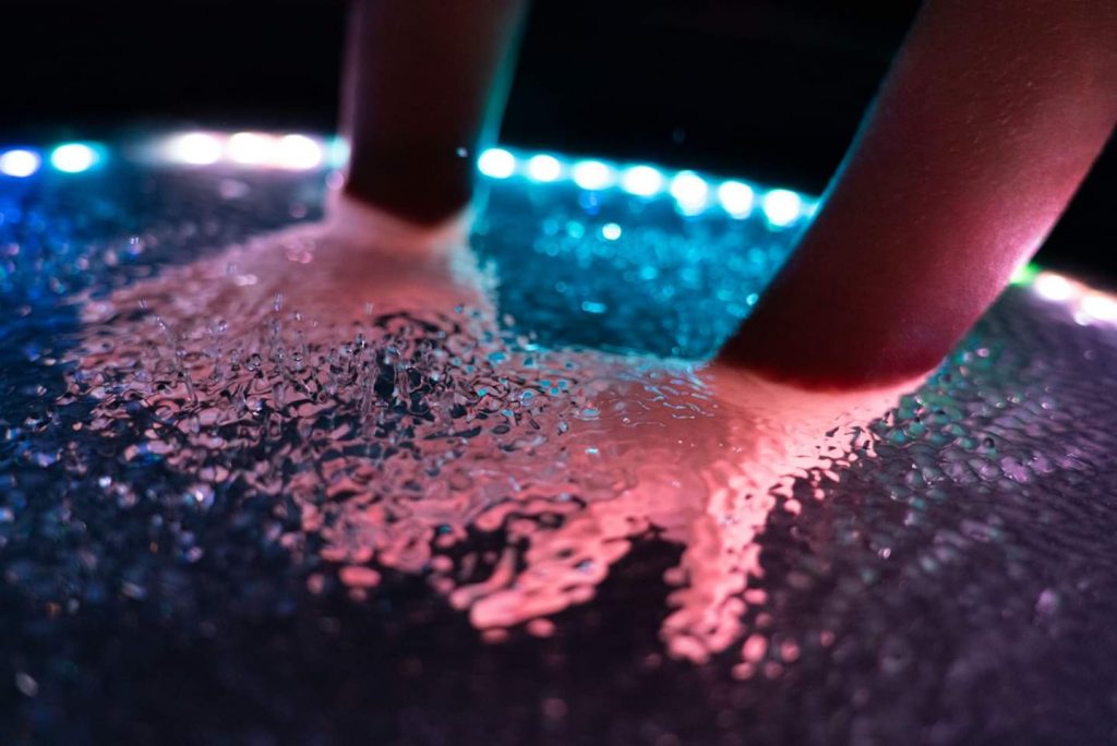 CyMagic translates live music into a tactile music experience that can be physically touched and felt. Photo by Yorai Liberman. Courtesy of CyMagic via NoCamels.