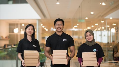 GoGet freelance workers. Picture courtesy of GoGet.