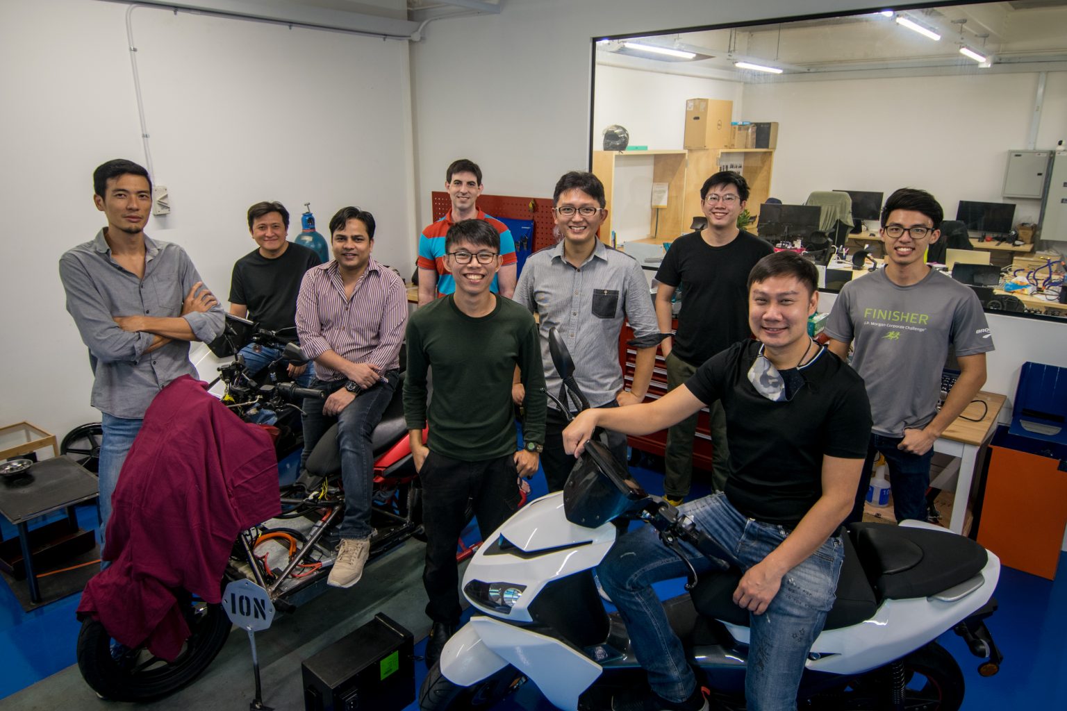 ION Mobility team photo.