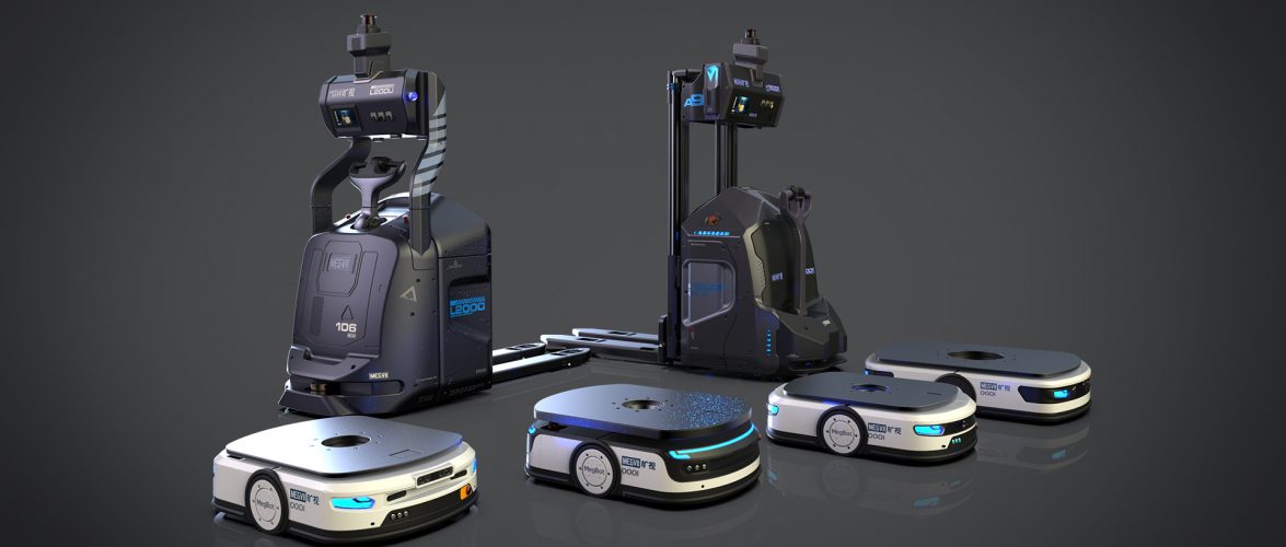 Megvii's robots are being used in warehouses. Image courtesy of Megvii