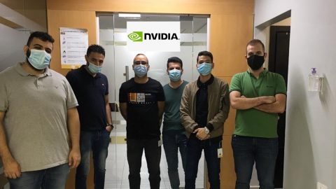 More than 100 Palestinian engineers will be employed directly by Nvidia, after working as external contractors for Mellanox. Courtesy of Nvidia via NoCamels.