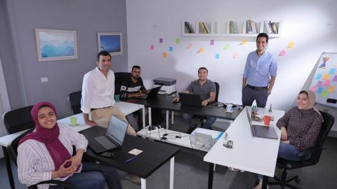 NowPay's team. Courtesy of NowPay via MENAbytes.