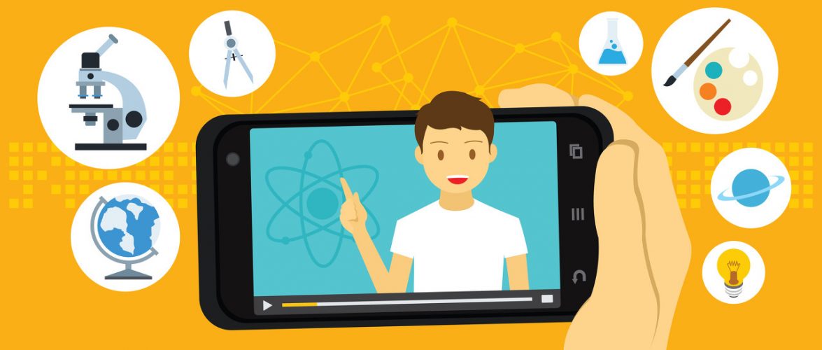 Online education on apps. Photo: Tuchong