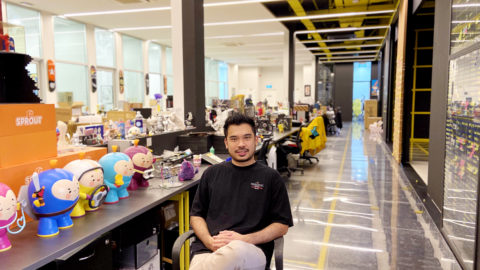 Photo of Jackson Aw, founder of Mighty Jaxx. Photo from KrASIA’s archive.