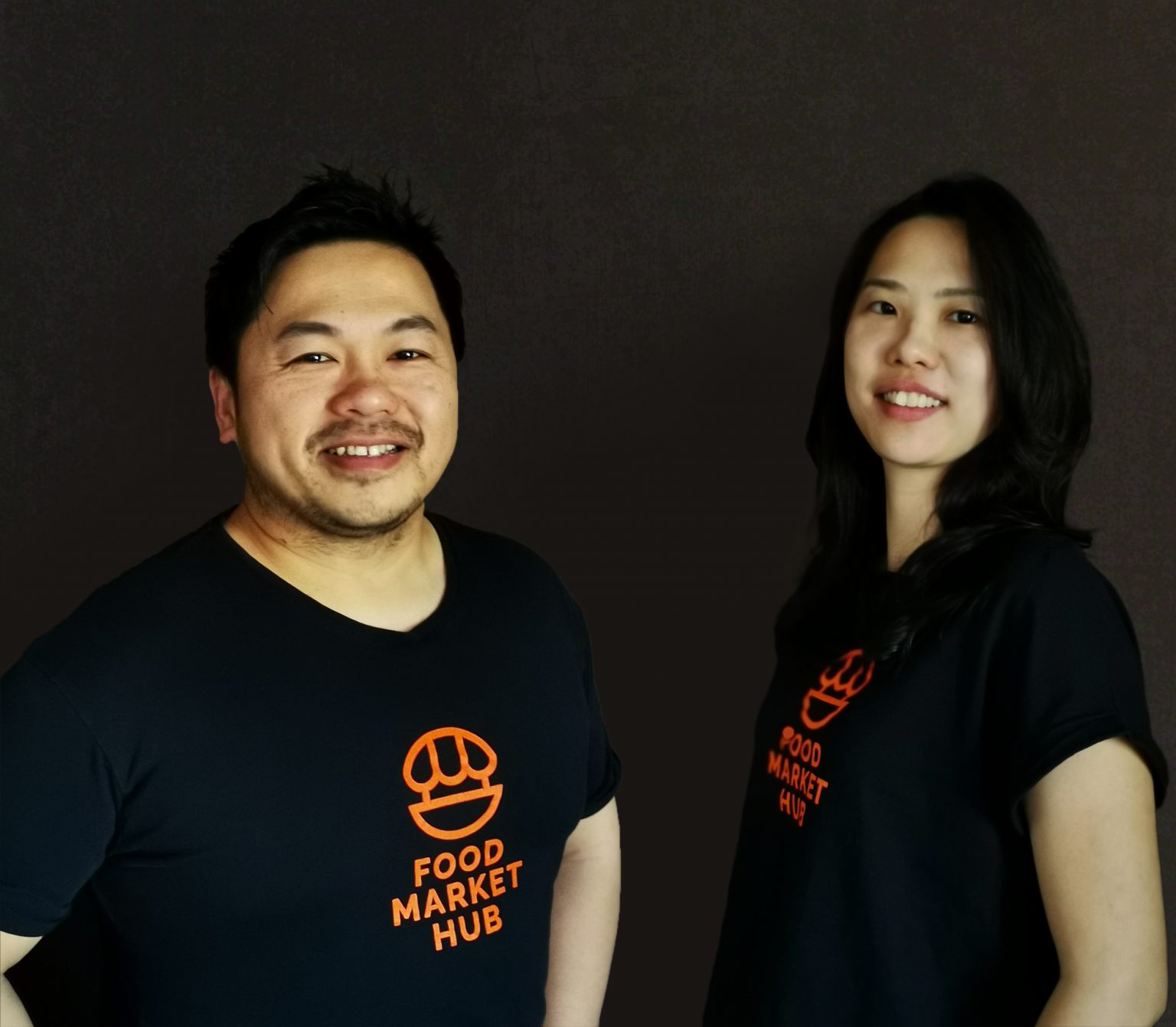 Food Market Hub's founders Anthony See (left) and Shayna Teh (right). Courtesy of Food Market Hub.