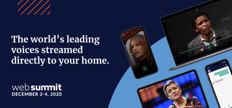 Welcome to Web Summit 2020 – a two-screen event experience