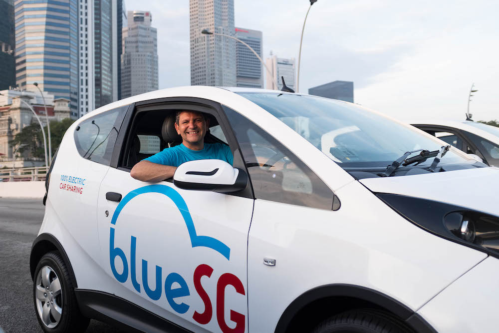 EV sharing firm BlueSG reportedly in talks to be sold to Goldbell