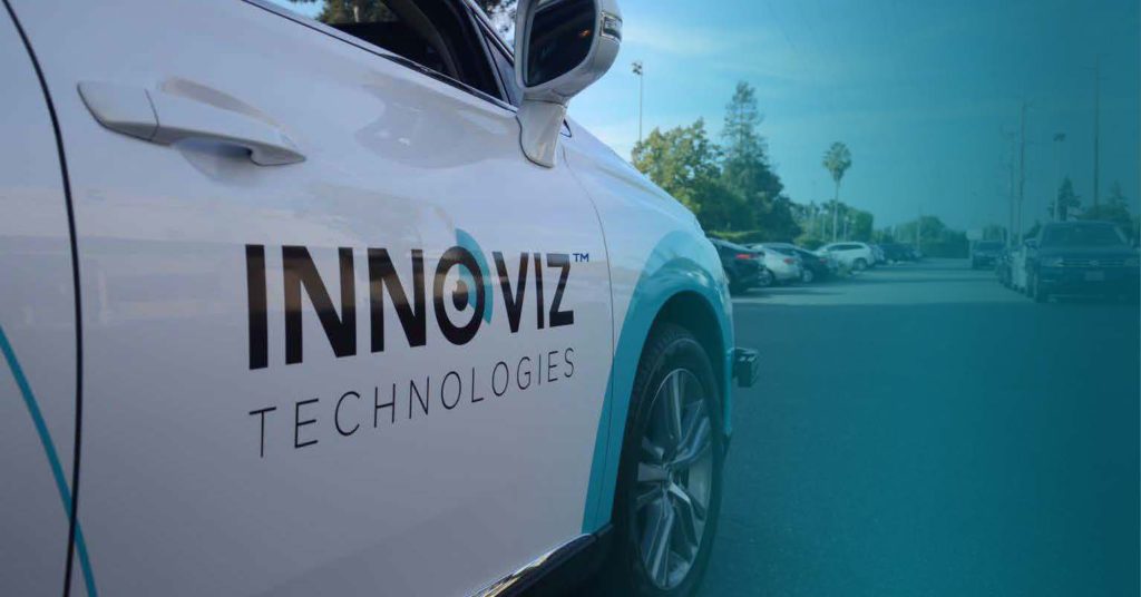 An Innoviz Technologies vehicle. Courtesy of Innoviz via NoCamels.