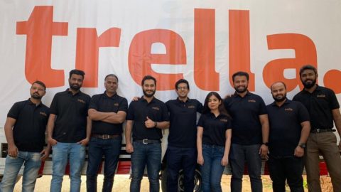 Trella's team. Courtesy of Trella via MENAbytes.