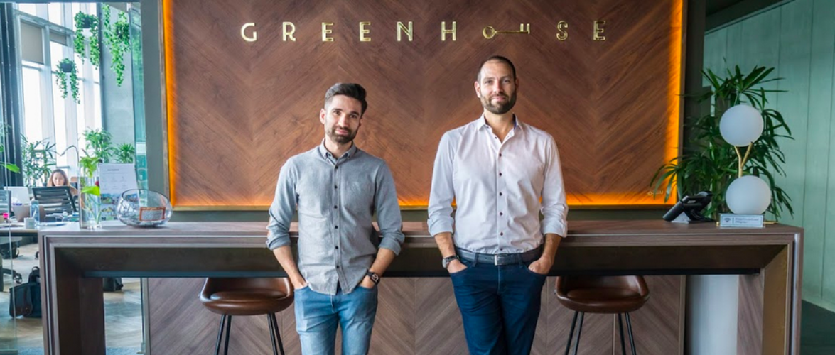 Greenhouse COO Viktor Kyosev (left) and founder Andrew Calin. courtesy of Greenhouse.