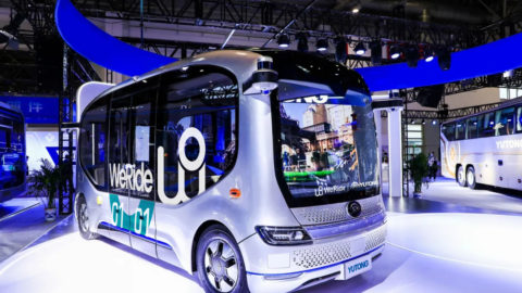 WeRide robobus. Photo provided to KrASIA