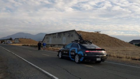 Three Baidu autonomous driving vehicles are allowed to  run without safety operators in the US. Photo provided to KrASIA.