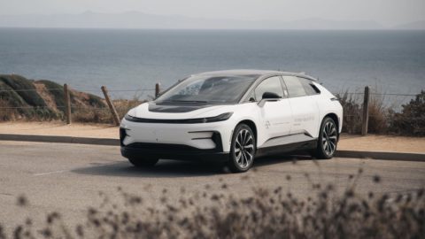 Faraday Future FF 91. Photo provided to KrASIA
