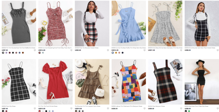 shein online shop review