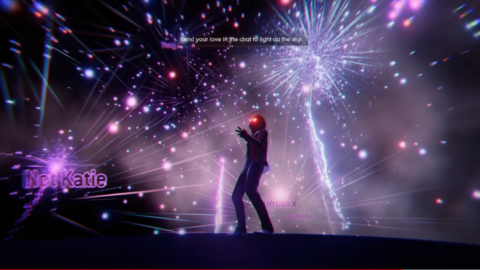 The Weeknd - Blinding Lights (The Tik Tok Experience). Screenshot from The Weeknd YouTube official page.