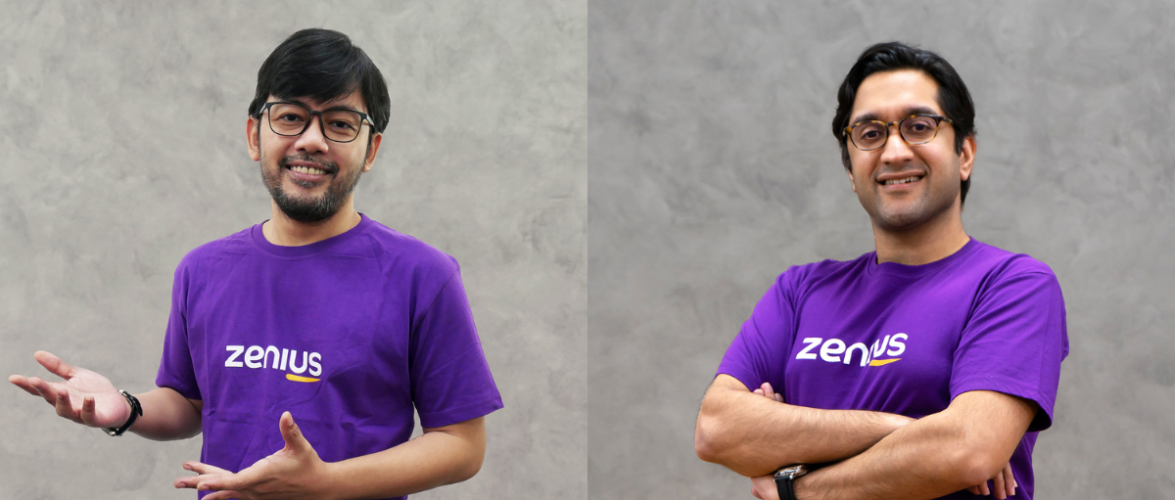 Zenius Founder Sabda PS and CEO Rohan Monga. Photo courtesy of Zenius.