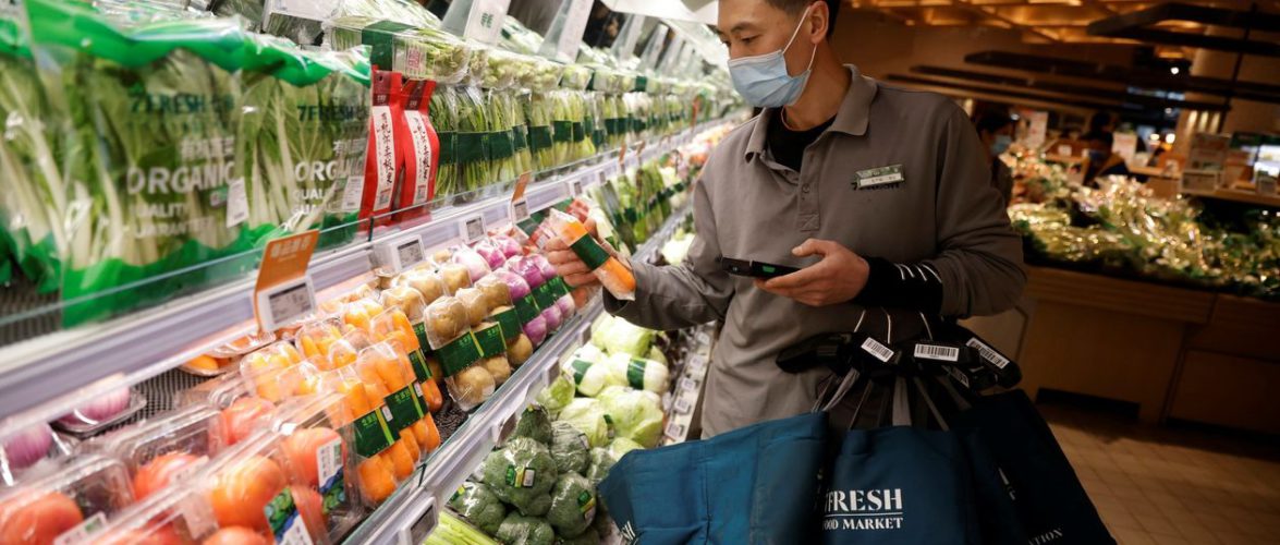 China’s tech companies are greengrocers now