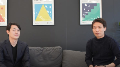 Left Engawa CEO Takanobu Ushiyama and Keisuke Sogo, CEO of AnyMind