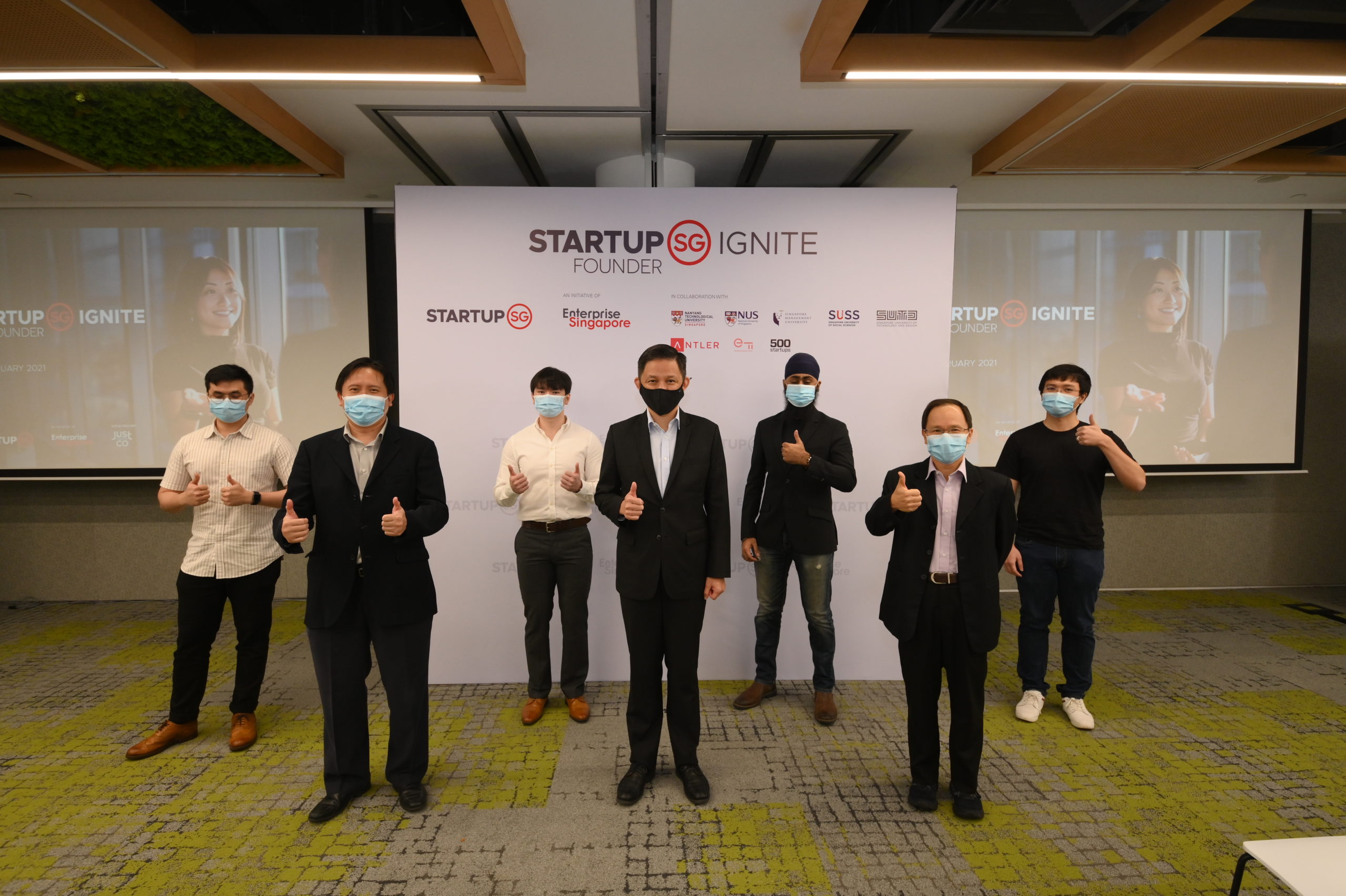 Enterprise Singapore announces five winners of first Founder Ignite
