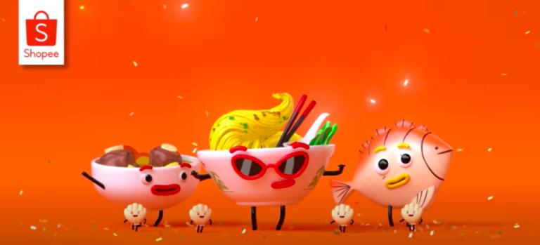 screenshot from Shopee Indonesia's Youtube clip