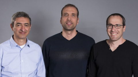 Uri Beitler, Moshe Twito and Aryeh Mergi of Pliops. Courtesy of Pliops via NoCamels.