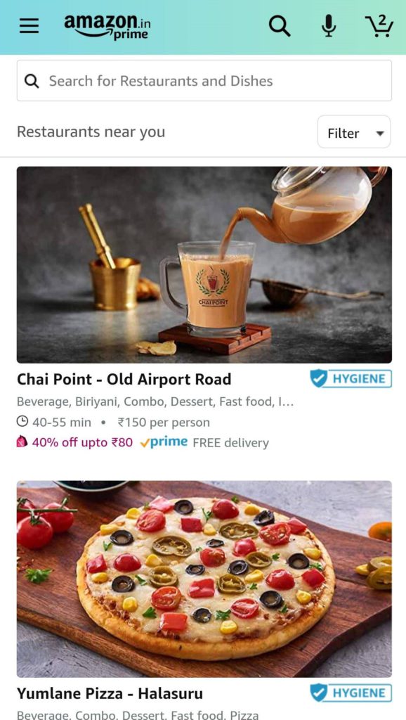 Amazon begins expansion of its food delivery service in India KrASIA