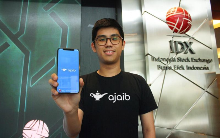CEO and co-founder of Ajaib, an Indonesian investment platform. It allows retail investors for investing in low amounts. Photo courtesy of Ajaib.
